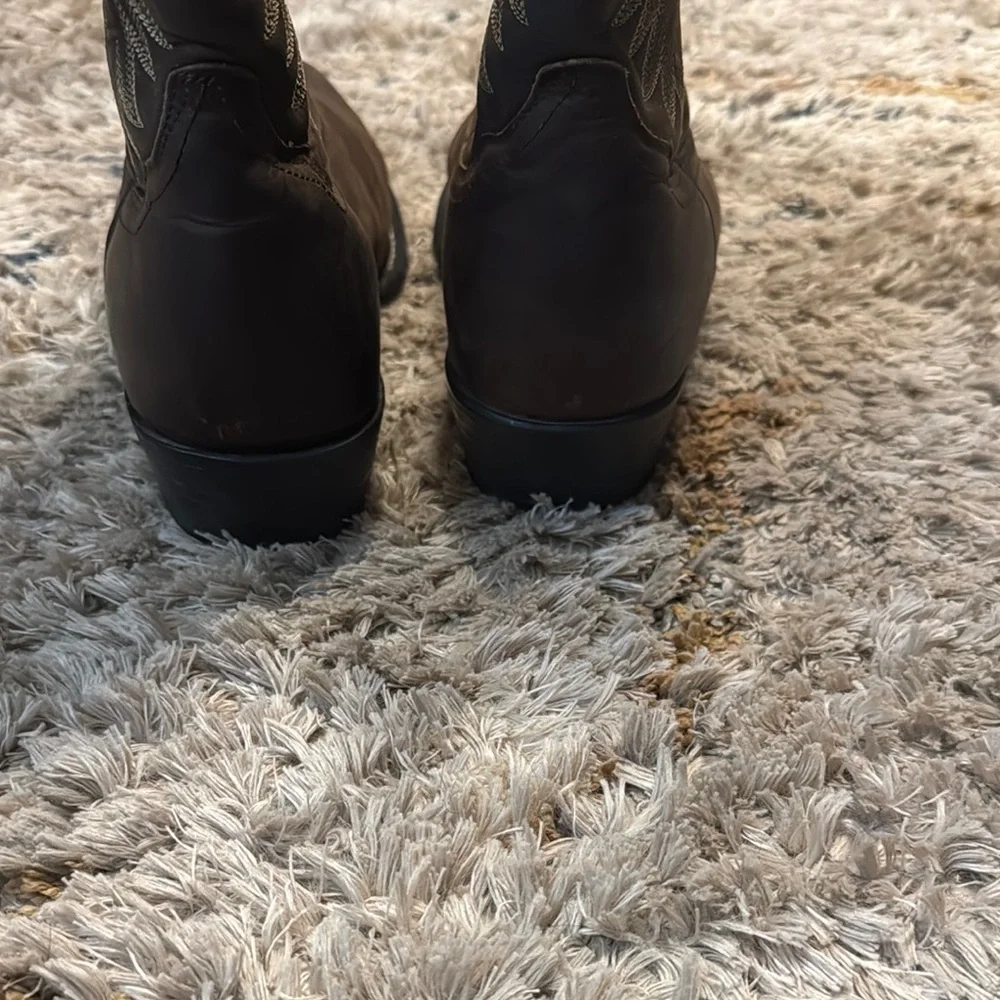 Ariat Men's Brown Leather Boots - Picture 3 of 5